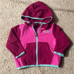 Baby Girl The North Face fleece jacket